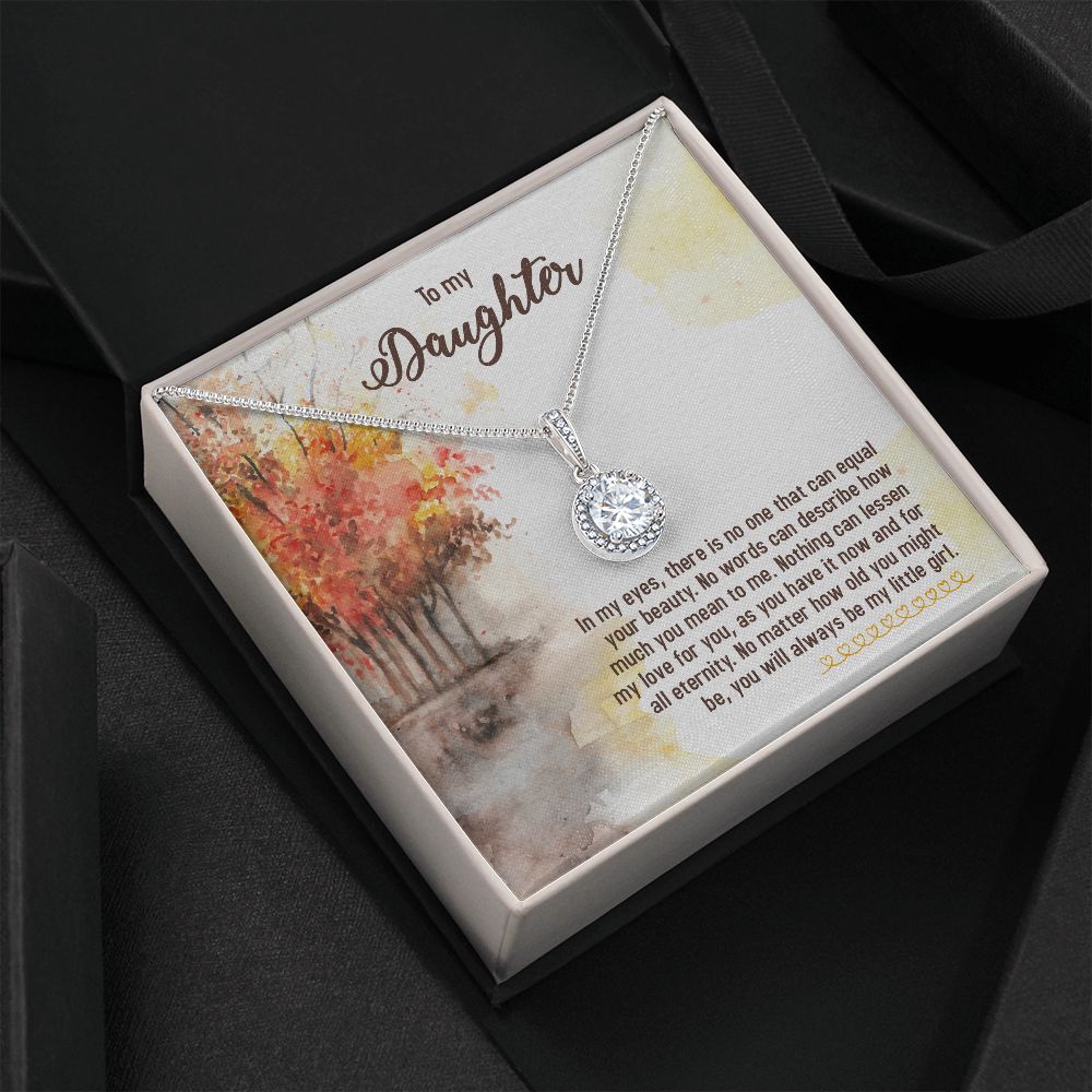 To My Daughter Necklace