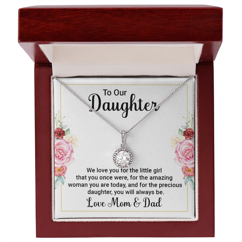 To My Daughter Necklace