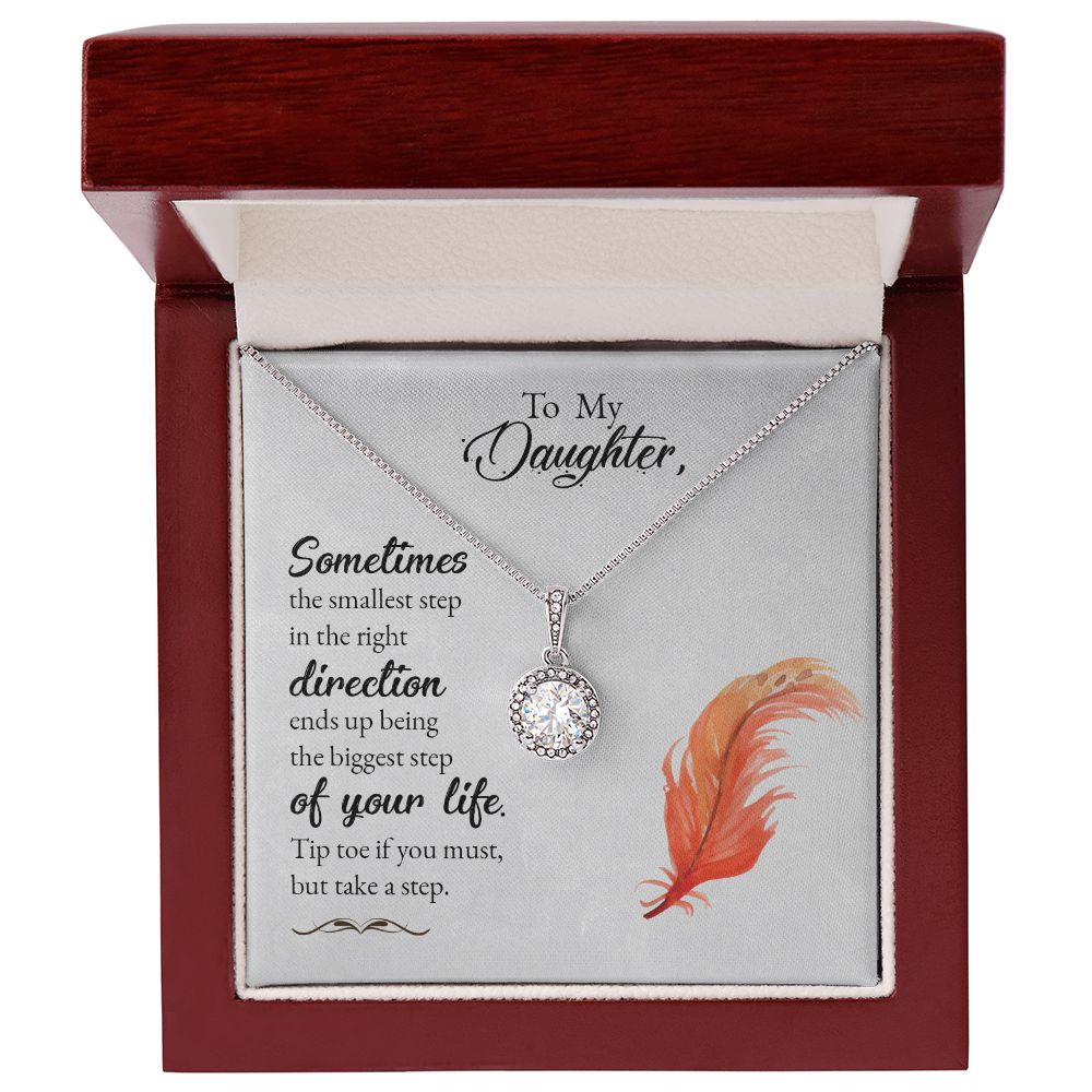 To My Daughter Necklace