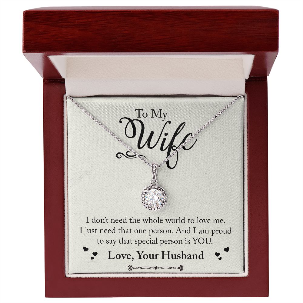 To My Wife Necklace