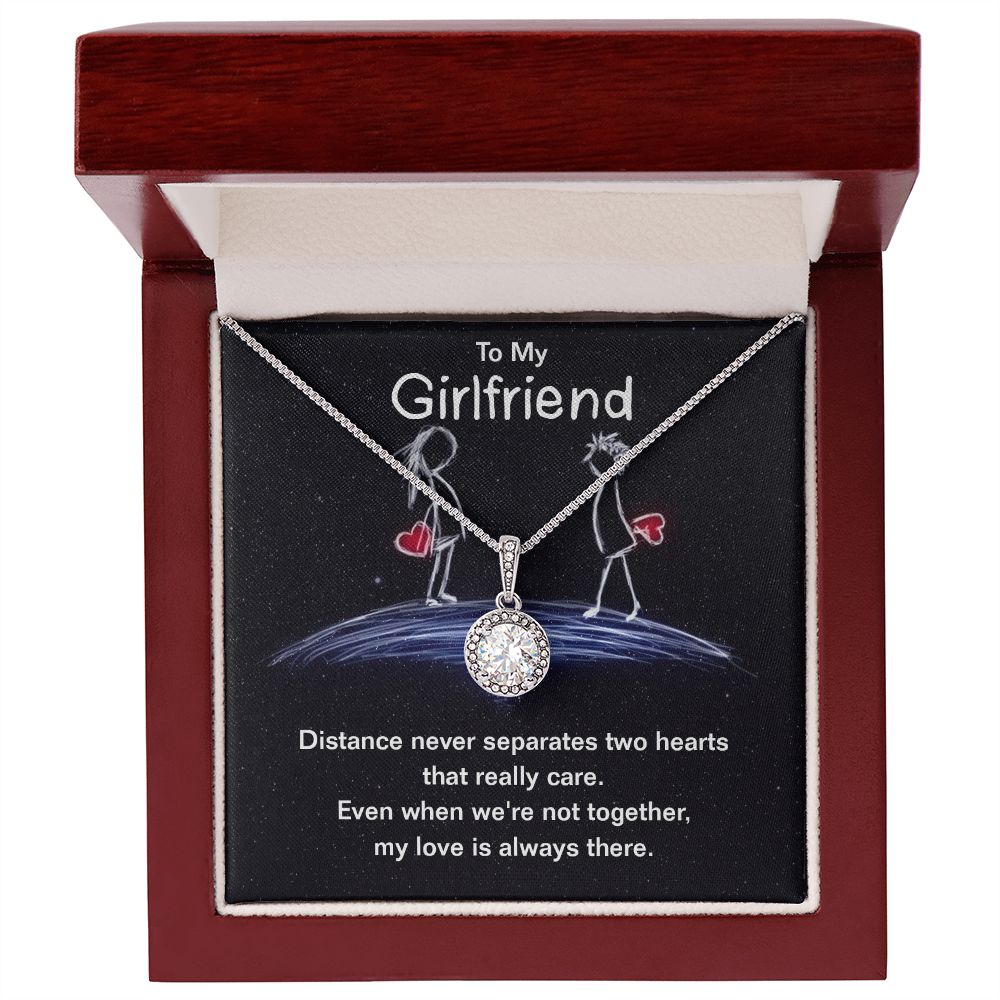 To My Girlfriend Necklace