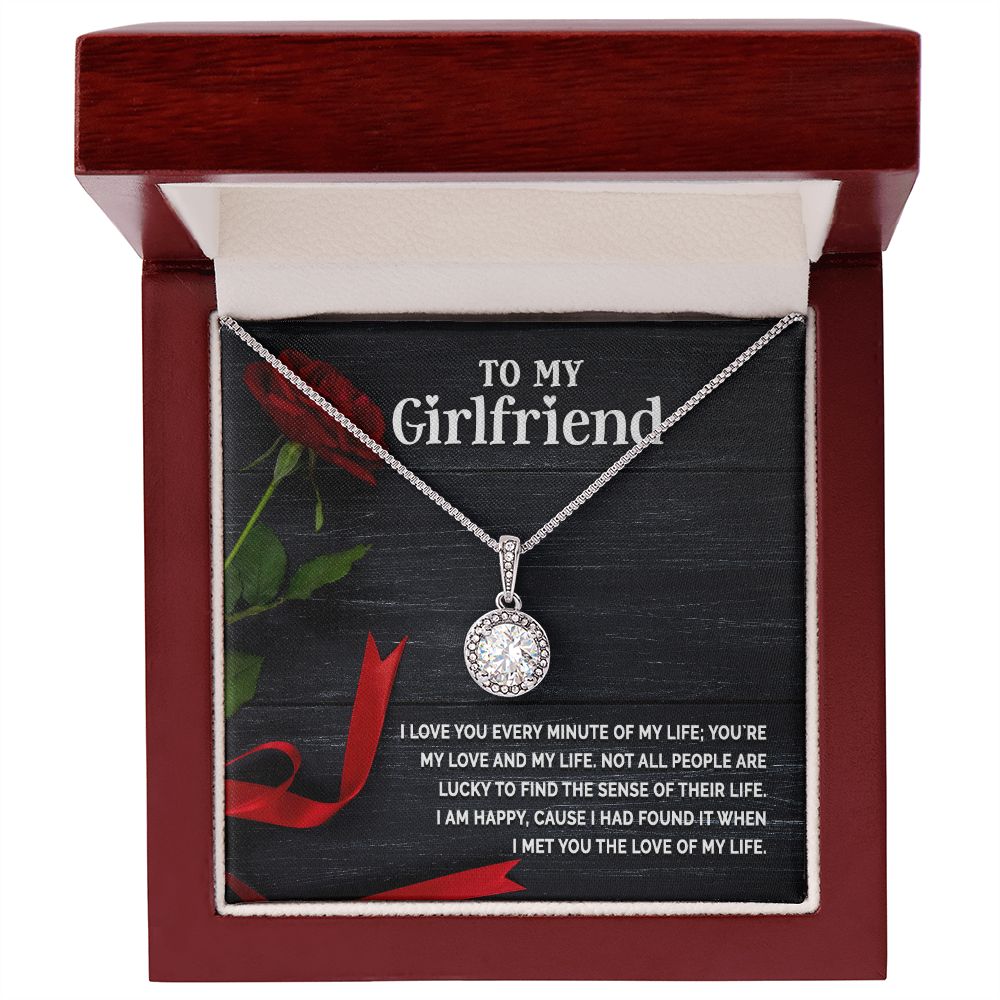 To My Girlfriend Necklace