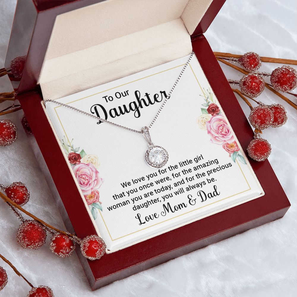 To My Daughter Necklace