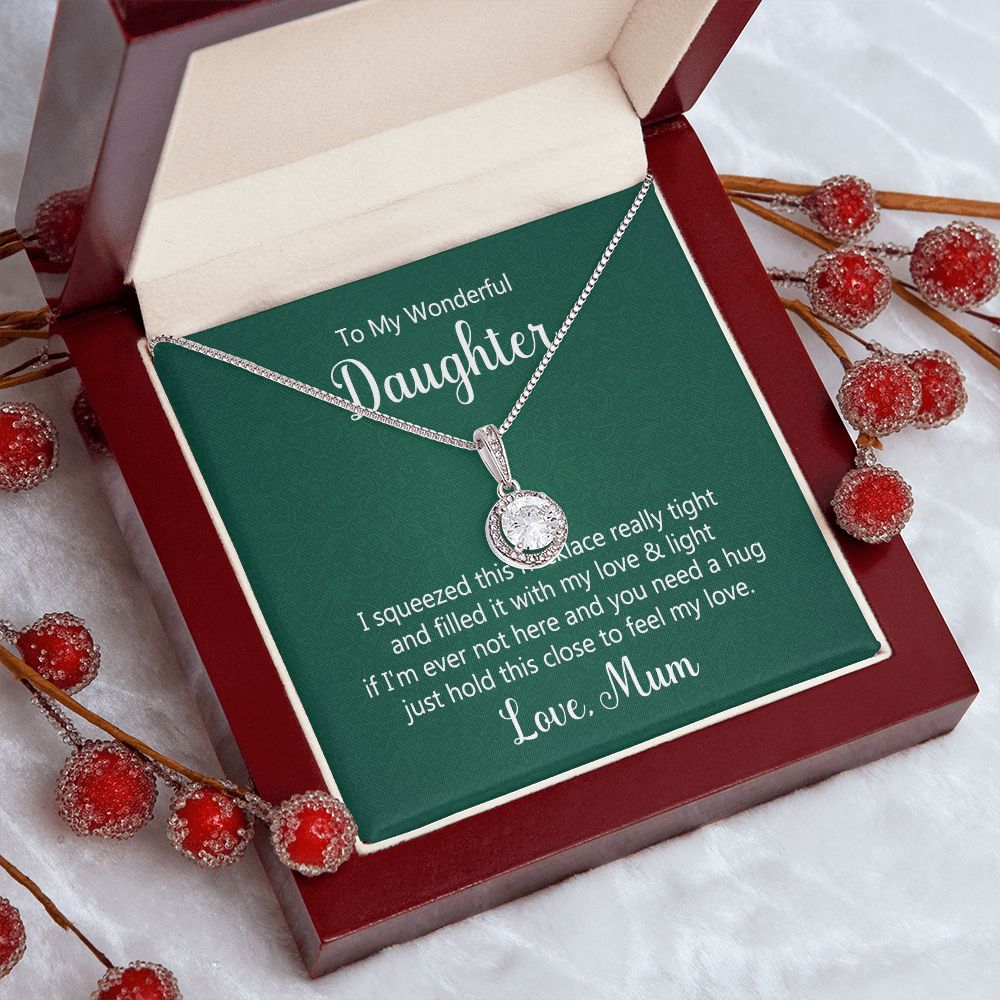 To My Daughter Necklace