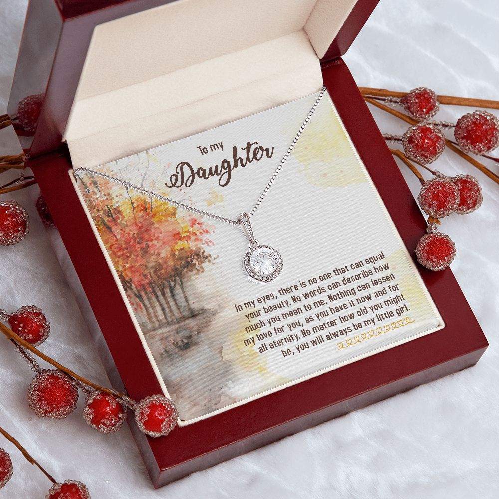 To My Daughter Necklace