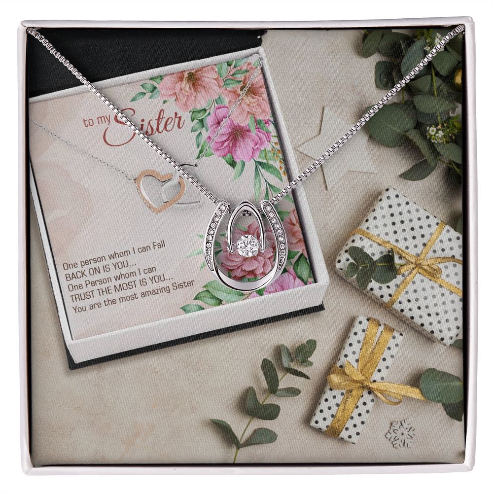 To My Sister Necklace