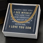 To My Son Necklace