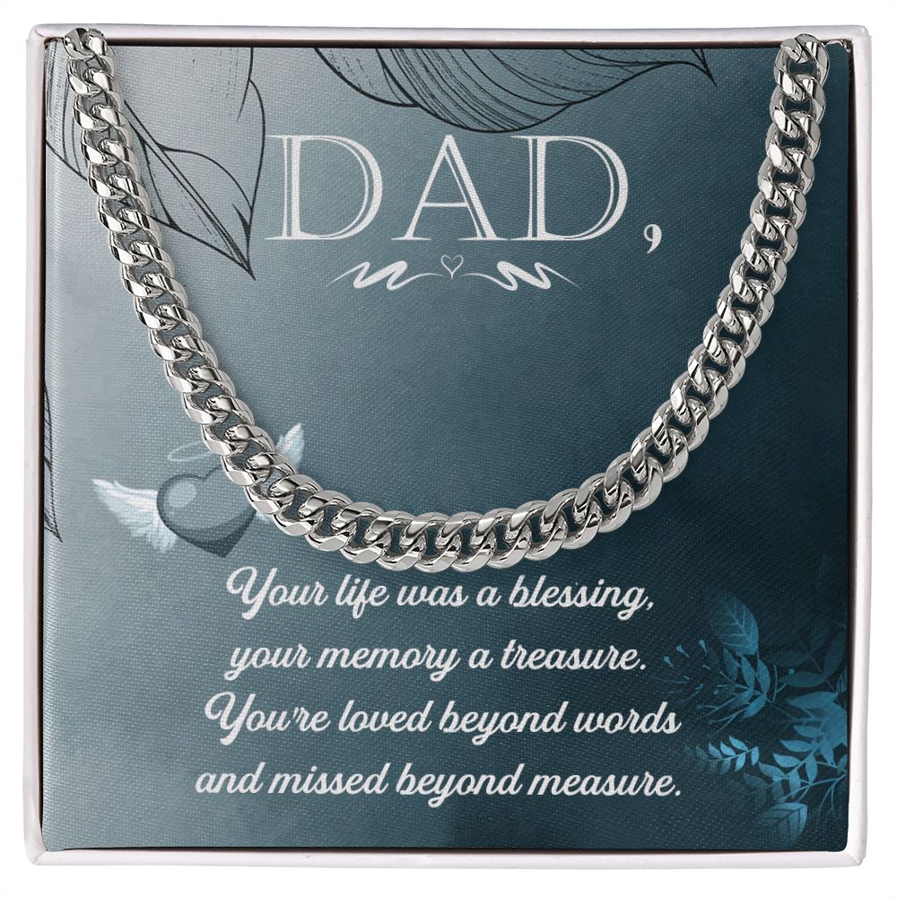 To My Father Necklace