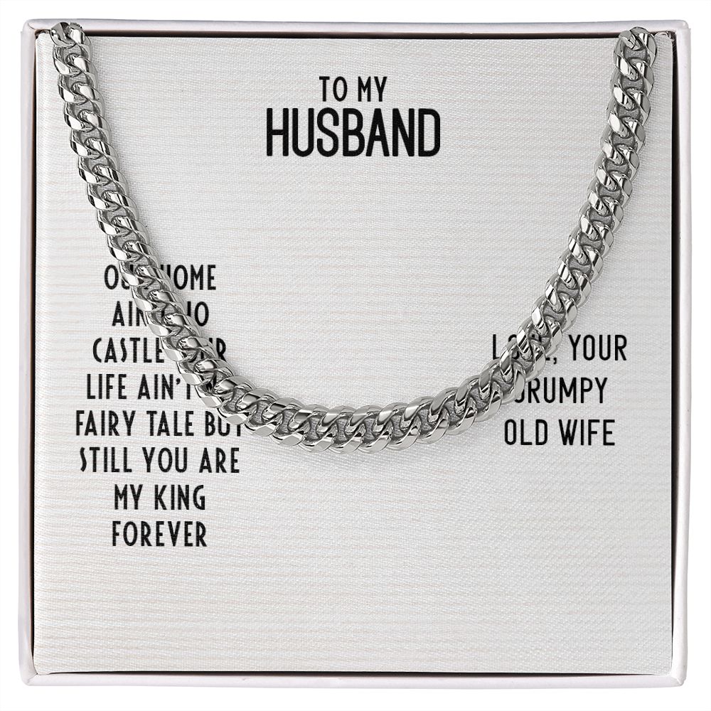 To My Husband Necklace
