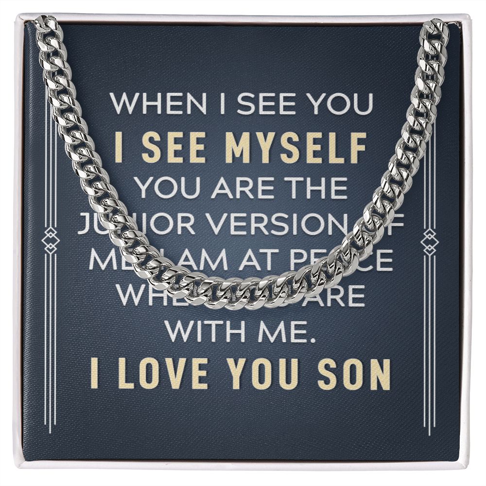 To My Son Necklace