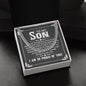 To My Son Necklace