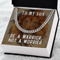 To My Son Necklace