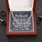 To My Husband Necklace