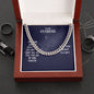 To My Husband Necklace