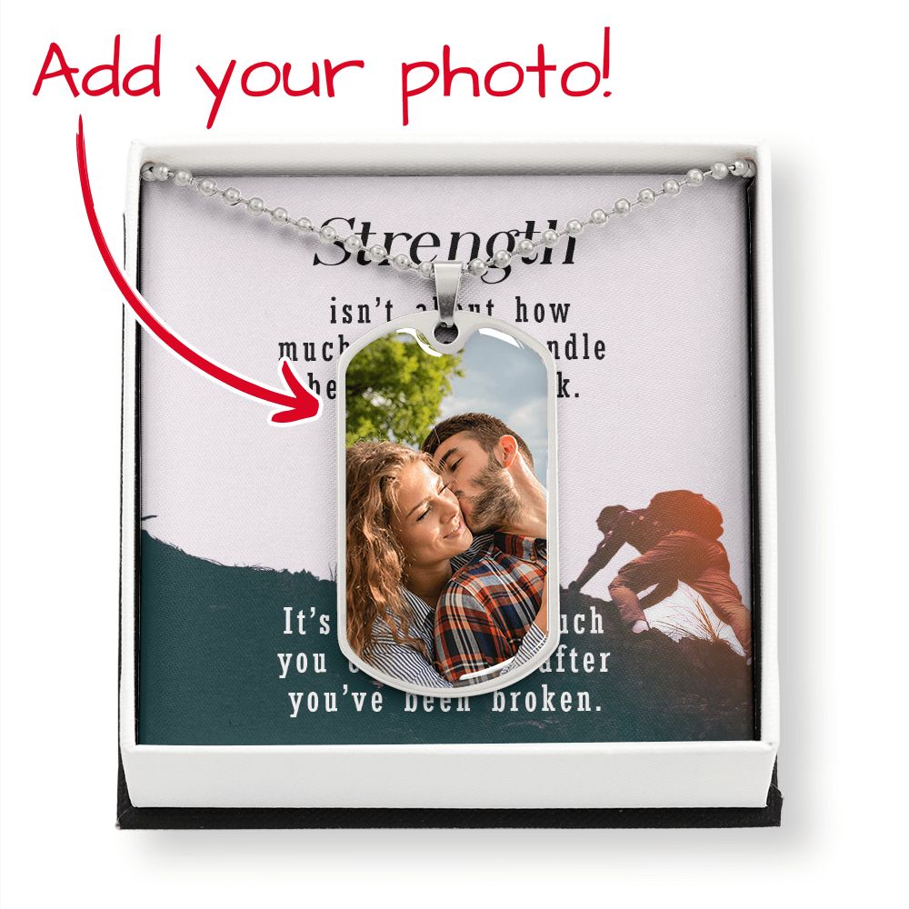 For The Motivation Keychain - Upload Your Photo