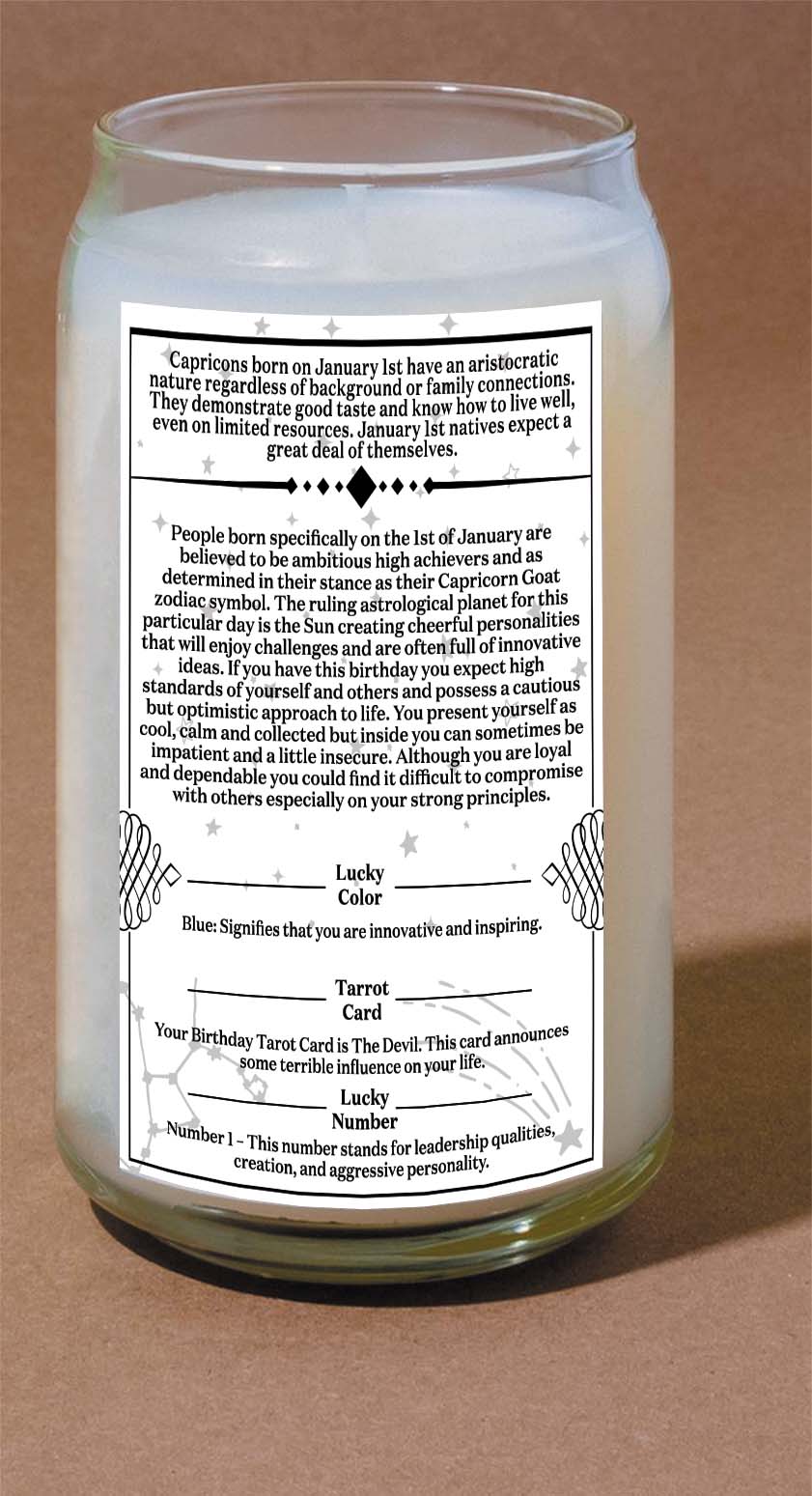 January First Candle