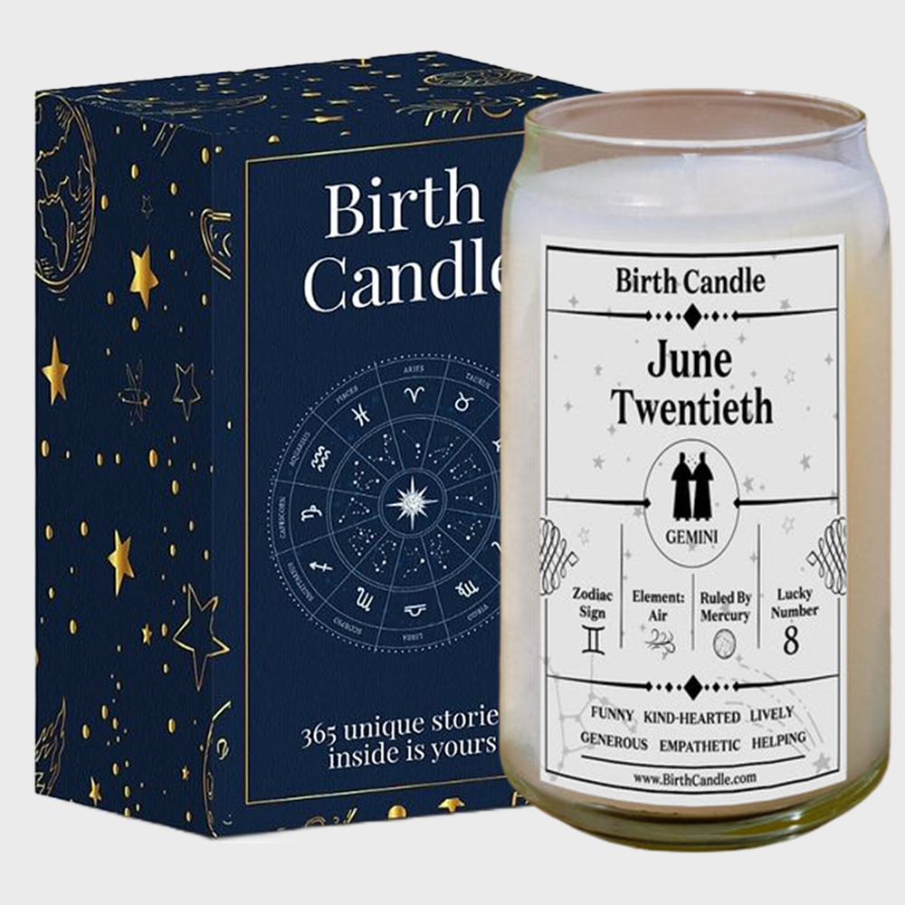 June Twentieth Candle