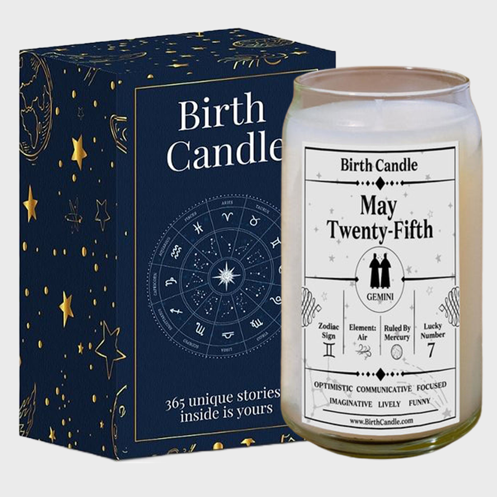 May Twenty-Fifth Candle