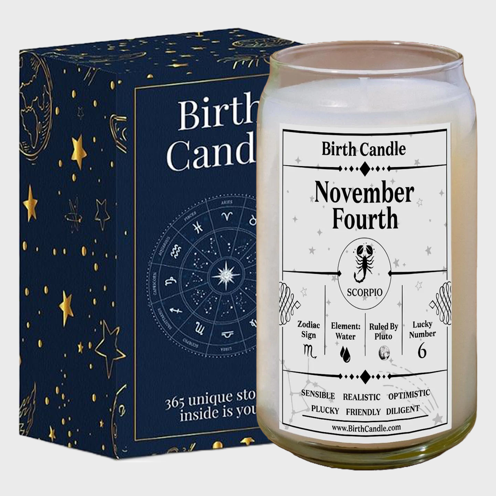 November Fourth Candle